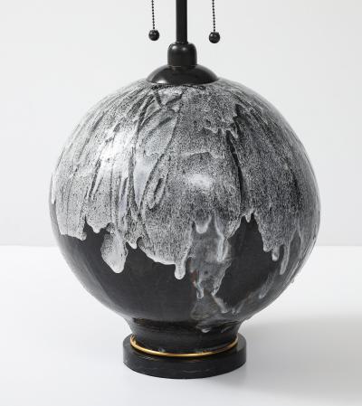 XL Italian Ceramic Sphere Lamp