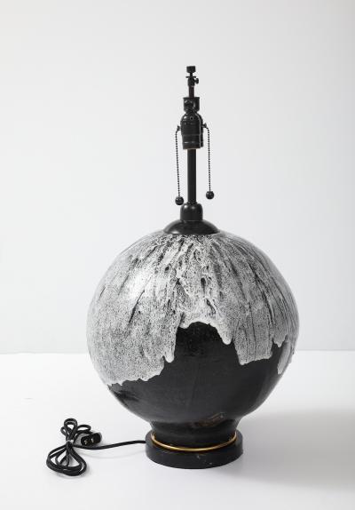 XL Italian Ceramic Sphere Lamp