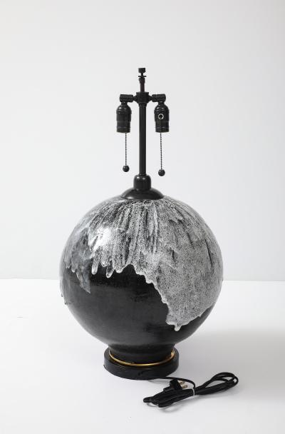 XL Italian Ceramic Sphere Lamp