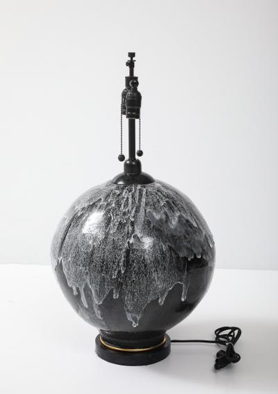 XL Italian Ceramic Sphere Lamp