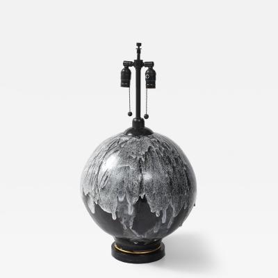XL Italian Ceramic Sphere Lamp