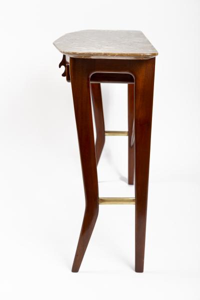 XX Century Italian Modernist Angled Console Table
