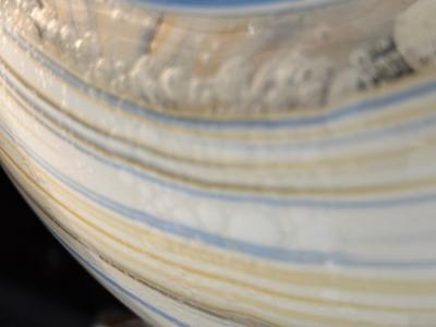 XX Century Murano Swirl Blown Table Lamp