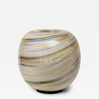 XX Century Murano Swirl Blown Table Lamp