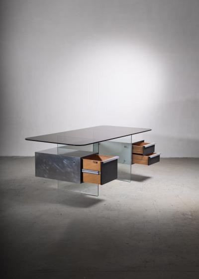 Xavier Marbeau Elegant Minimalist Desk by French Designer Xavier Marbeau