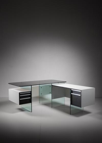 Xavier Marbeau Xavier Marbeau Very Rare Modular Positioning Desk France 1960s