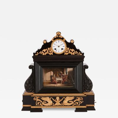 Xavier Tharin 19th Century French musical automaton clock