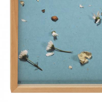 Xurxo G mez Chao Gran Bouquet Azul By Xurxo G mez Chao Floral Blue Abstract Still Life 2017