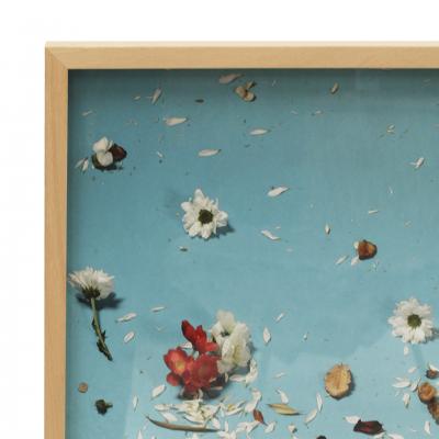 Xurxo G mez Chao Gran Bouquet Azul By Xurxo G mez Chao Floral Blue Abstract Still Life 2017