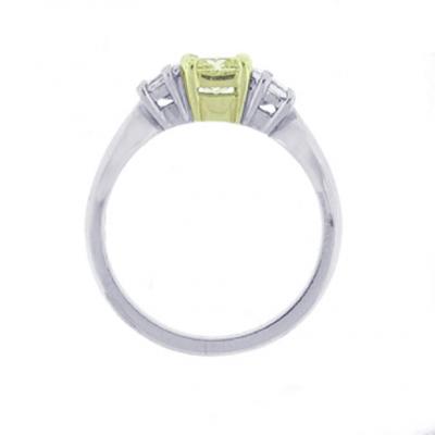 YELLOW DIAMOND ENGAGEMENT RING