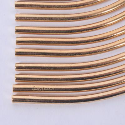 Yaacov Agam Menorah Yaakov Agam Kinetic Gold Plated Sculpture