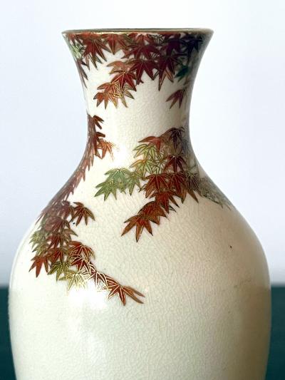 Yabu Meizan Japanese Miniature Satsuma Vase Yabu Meizan Meiji