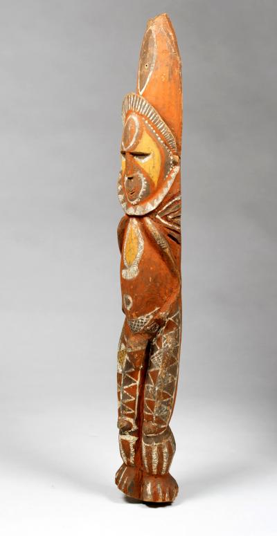 Yam Ancestor Figure Totem Pole Papua New Guinea with Provenance