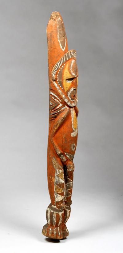Yam Ancestor Figure Totem Pole Papua New Guinea with Provenance