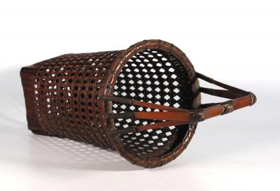 Yamashita Kochikusai Japanese Bamboo Basket Ikebana by Yamashita Kochikusai