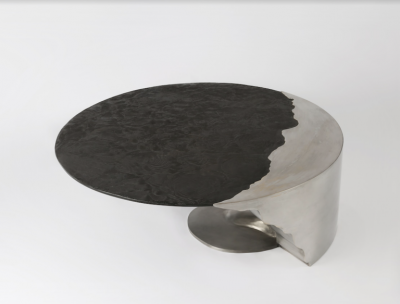 Yann Dessauvages Cantilever Cocktail Table by Yann Dessauvages