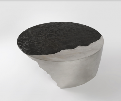 Yann Dessauvages Cantilever Cocktail Table by Yann Dessauvages