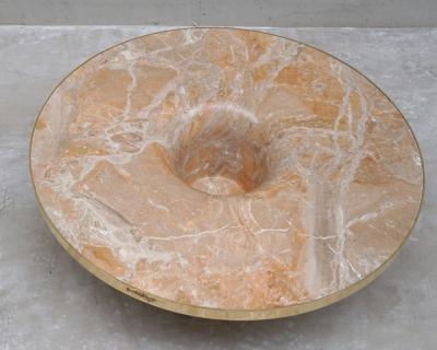 Yann Dessauvages The Marble Vortex Cocktail Table by Yann Dessauvages