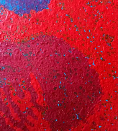 Yannima Tommy Watson Large Aboriginal Painting Wati Kutjara by Yannima Tommy Watson