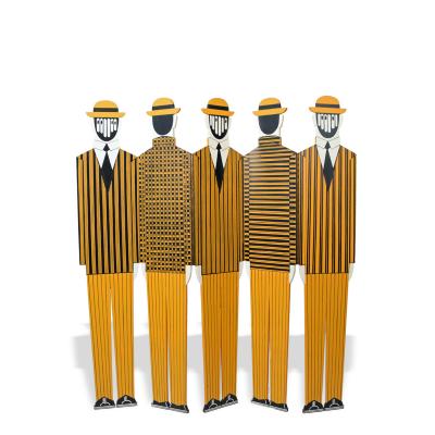 Yannis Gaitis Sculpture Five Figures Yannis Ga tis 1923 1984 ca 1970s