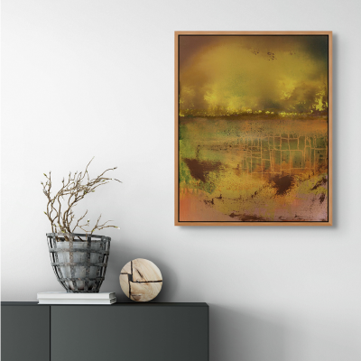 Yari Ostovany Daedalus Plan For The Labyrinth 2 Abstract Painting 2023