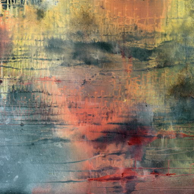 Yari Ostovany Fragments Of Poetry And Silence No 39 Abstract painting 2015