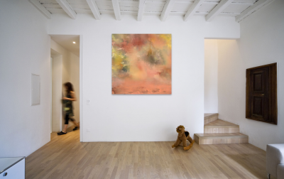 Yari Ostovany Fragments of Poetry and Silence 45 For Pablo Neruda Abstract painting 2016