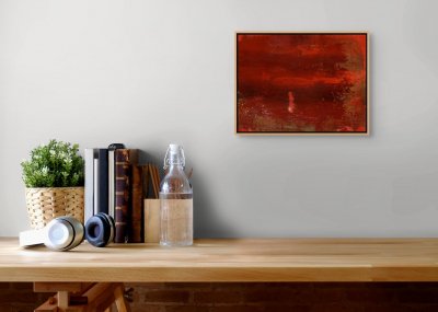 Yari Ostovany Night Pilgrim 25 Abstract Painting 2020