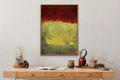 Yari Ostovany The Ship Of Theseus 5 Abstract Painting 2023