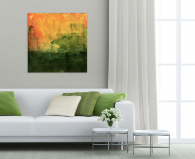 Yari Ostovany The Third Script 41 Abstract painting 2020