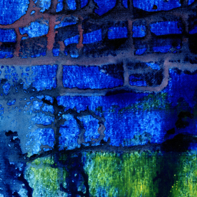 Yari Ostovany Transitory Poem 6 Abstract Painting 2023