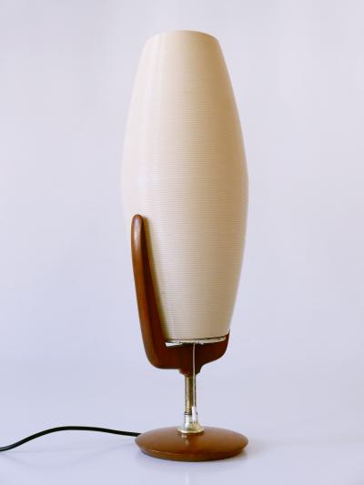 Yasha Heifetz Large Rare Mid Century Modern Yasha Heifetz Rotaflex Table Lamp USA 1950s