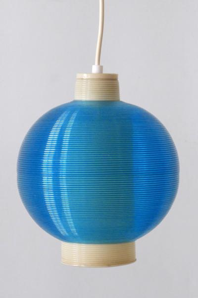 Yasha Heifetz Rare Mid Century Modern Rotaflex Pendant Lamp by Yasha Heifetz USA 1960s