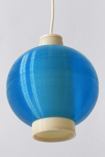 Yasha Heifetz Rare Mid Century Modern Rotaflex Pendant Lamp by Yasha Heifetz USA 1960s