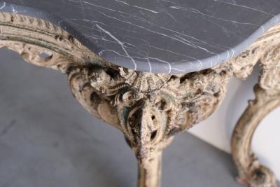 Yates Haywood Cast Iron Console Table Circa 1842