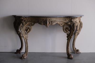 Yates Haywood Cast Iron Console Table Circa 1842