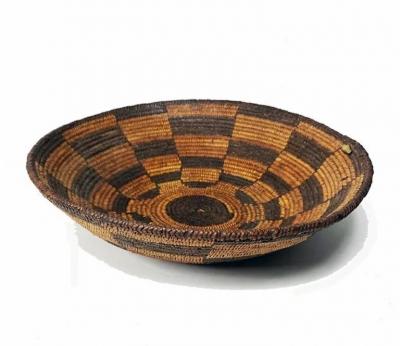 Yavapai basketry tray