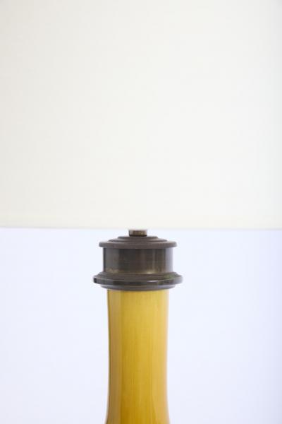 Yellow Ceramic Table Lamp