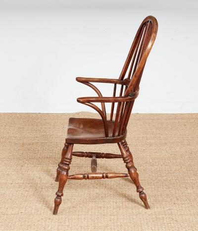 Yew Wood Windsor Armchair