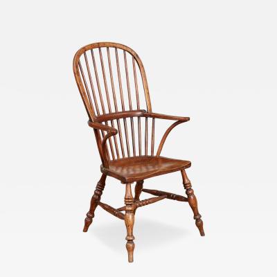 Yew Wood Windsor Armchair