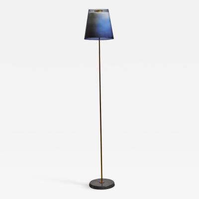 Yki Nummi Yki Nummi floor lamp with two layered shade for Orno Finland 1960s