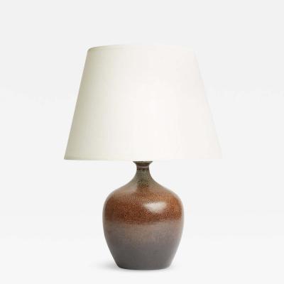 Yngve Blixt Mid Century Ceramic Table Lamp by Yngve Blixt 1920 1981