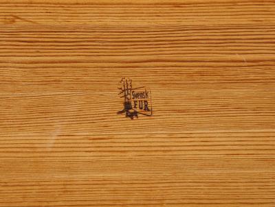 Yngve Ekstr m A Swedish Pine and Ebonized Table Yngve Ekstr m Circa 1955