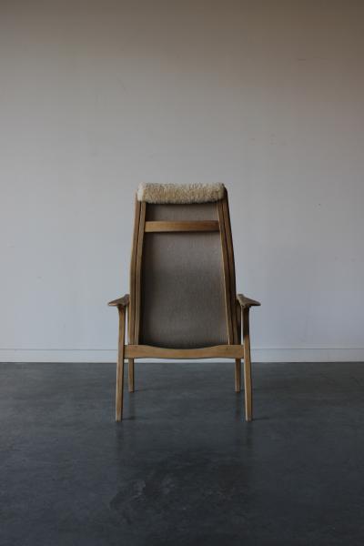 Yngve Ekstr m Lamino Easy Chair and ottoman by Yngve Ekstr m for Swedese 1956