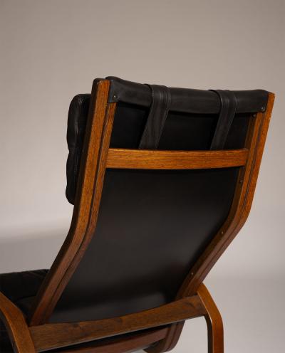 Yngve Ekstr m Pair of Yngve Ekstr m Armchairs for Swedese 1970s