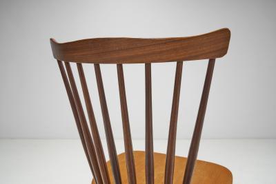 Yngve Ekstr m Set of 7 SH41 Chairs by Yngve Ekstr m for AB N ssj Stolfabrik Sweden 1960s
