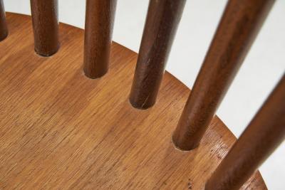 Yngve Ekstr m Set of 7 SH41 Chairs by Yngve Ekstr m for AB N ssj Stolfabrik Sweden 1960s