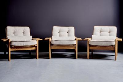 Yngve Ekstr m Set of three Yngve Ekstr m Lounge Chairs for Swedese