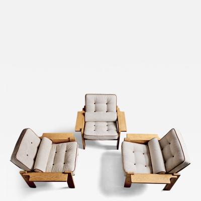 Yngve Ekstr m Set of three Yngve Ekstr m Lounge Chairs for Swedese
