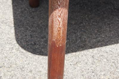 Yngve Ekstr m Teak and Limed Oak Three Legged Table by Yngve Ekstr m for Westbergs M bler